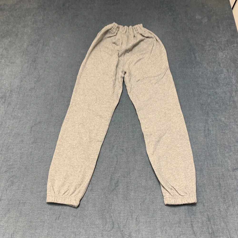 Nike 3BRAND Sweatpants Boys M Heather Gray Fleece Lined Drawstring Tapered Leg